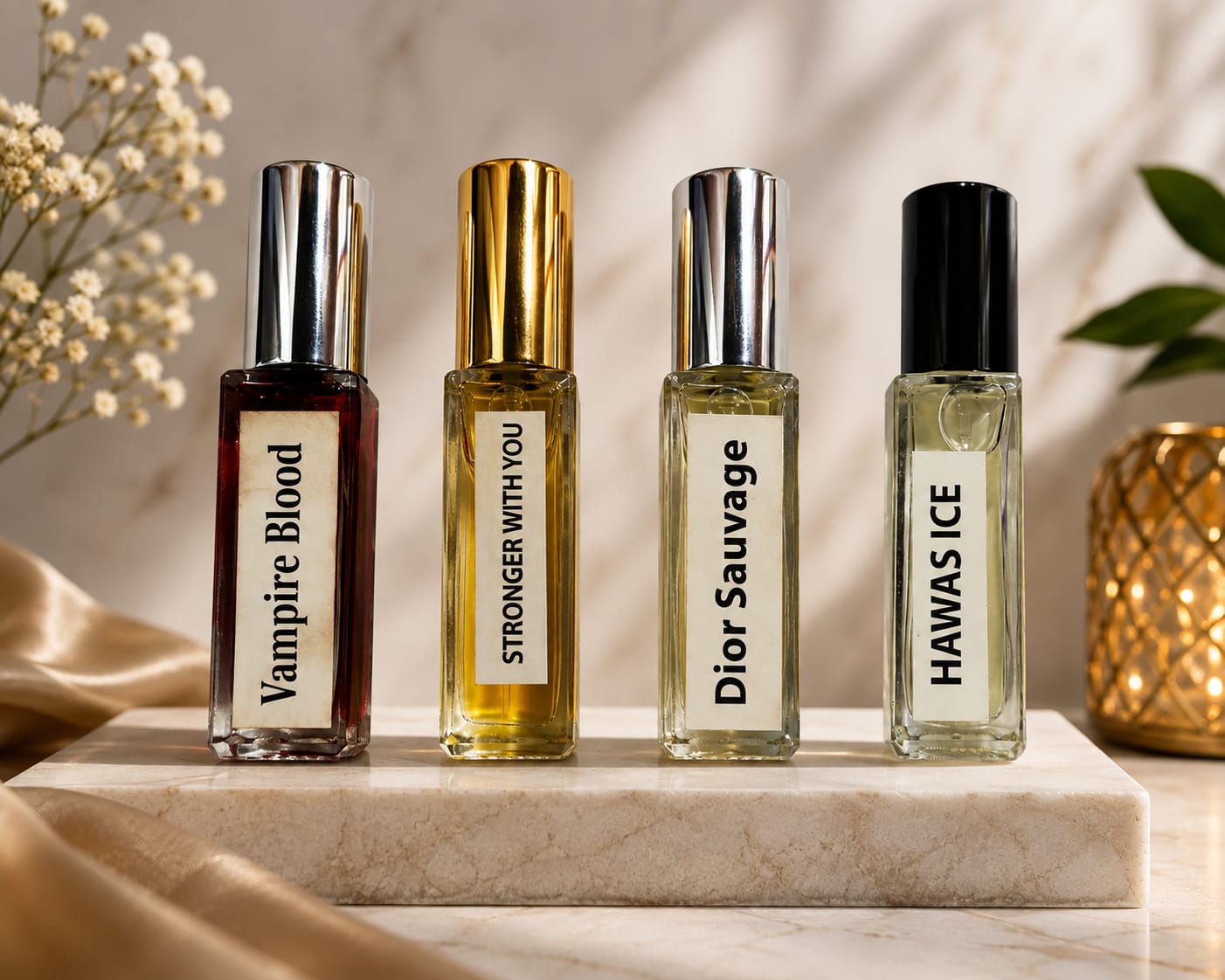 ZAYVION Combo 1 — ৬ মিলি × ৪ পিস Premium Perfume